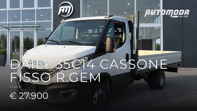 IVECO Daily 35C14 CASSONE FISSO R.GEM 2023