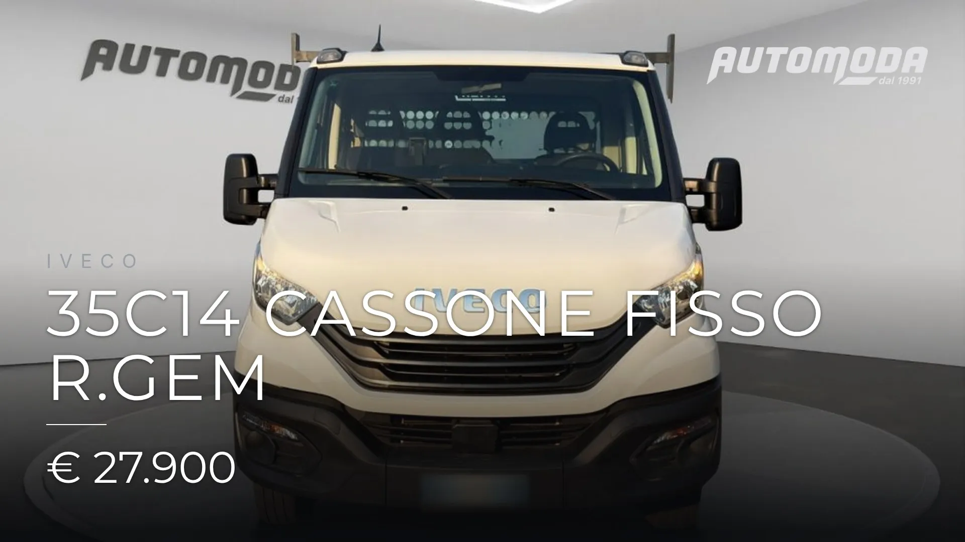 IVECO 35C14 CASSONE FISSO R.GEM 2023