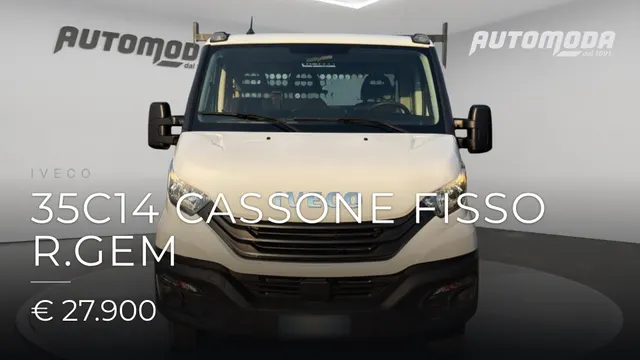 IVECO 35C14 CASSONE FISSO R.GEM 2023