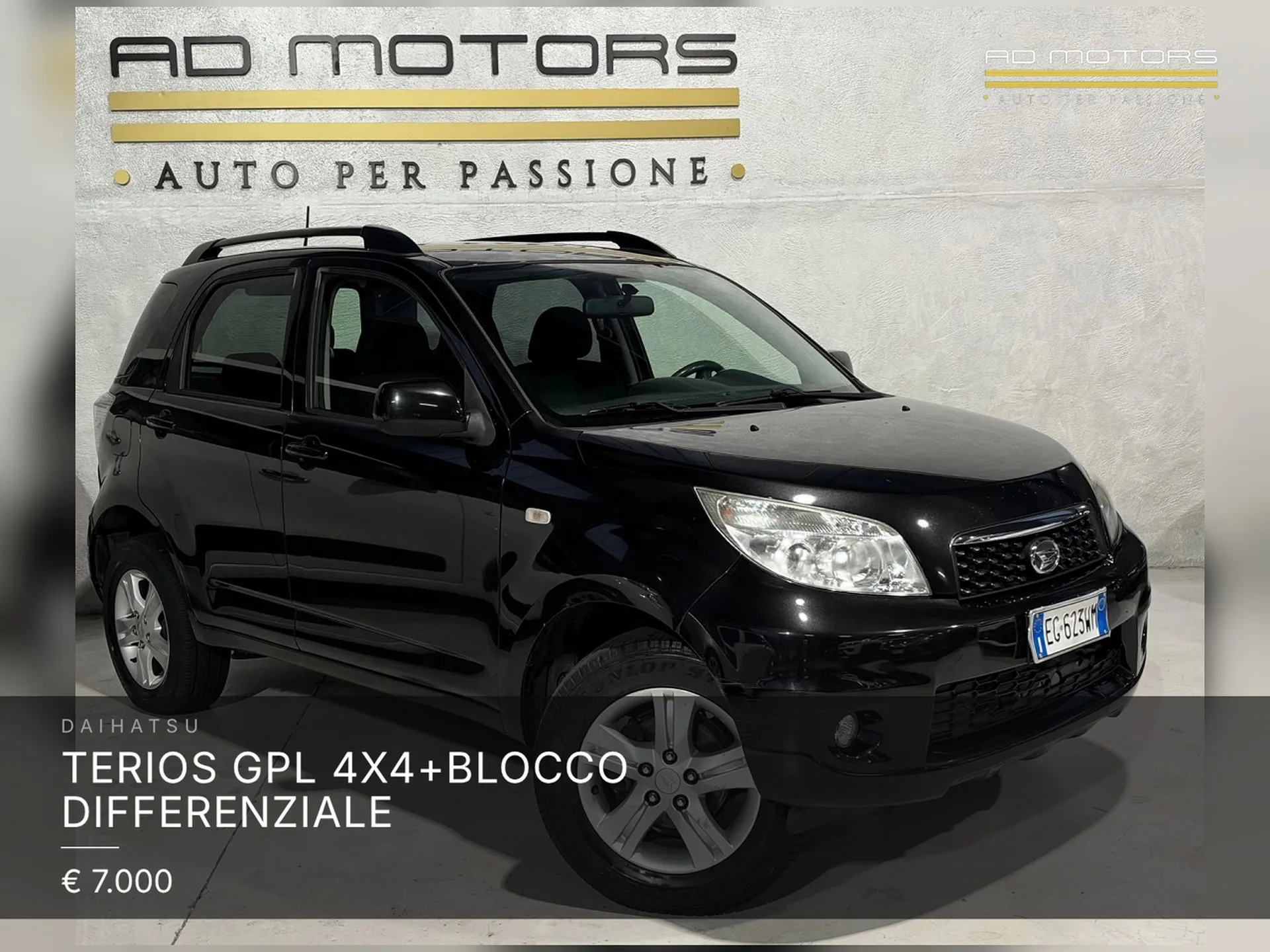 Daihatsu Terios GPL 4X4+Blocco Differenziale 2011