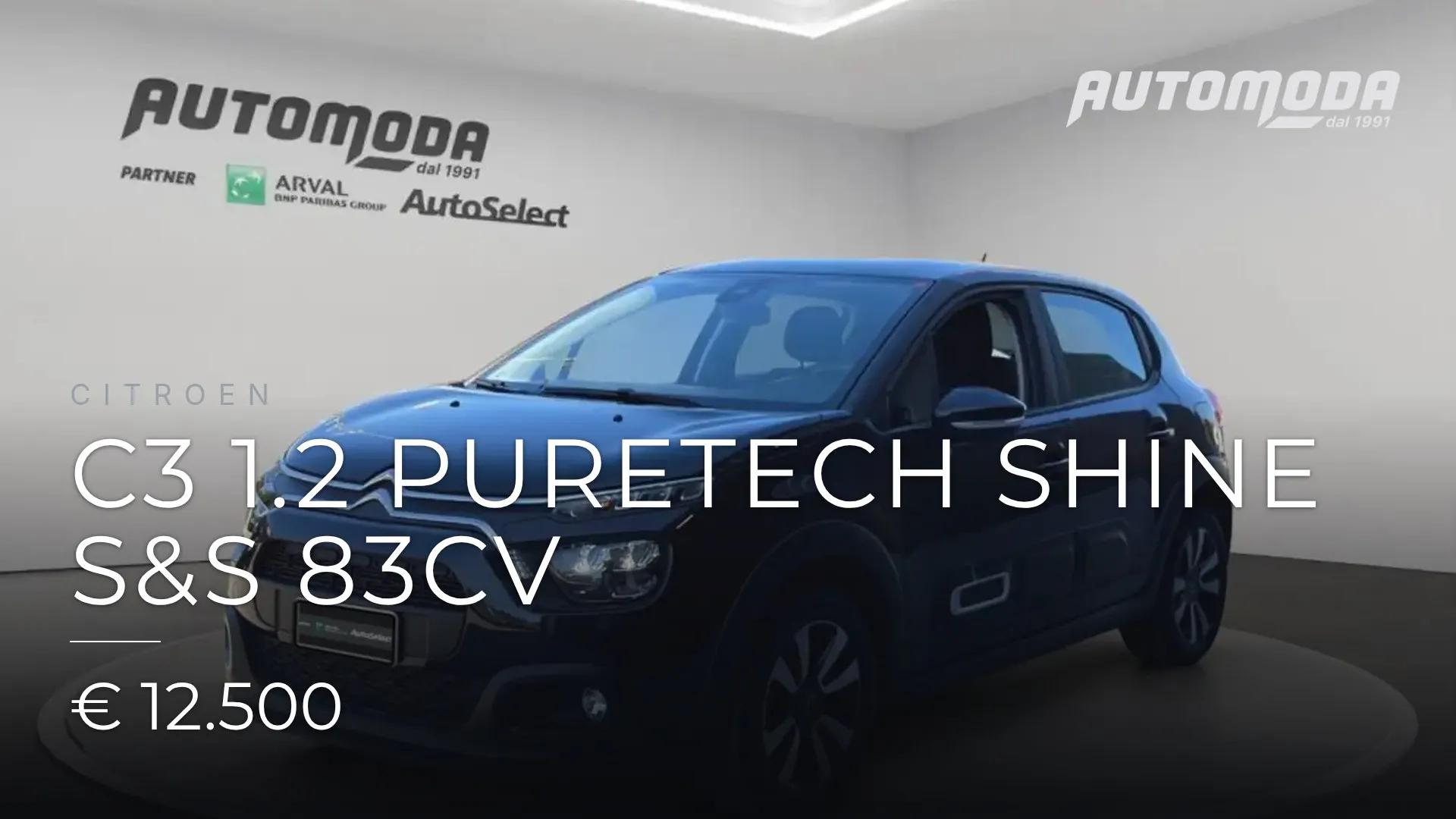 Citroen C3 1.2 puretech Shine s&s 83cv 2022