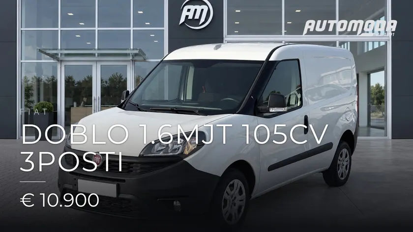 Fiat Doblo 1.6MJT 105CV 3Posti 2020