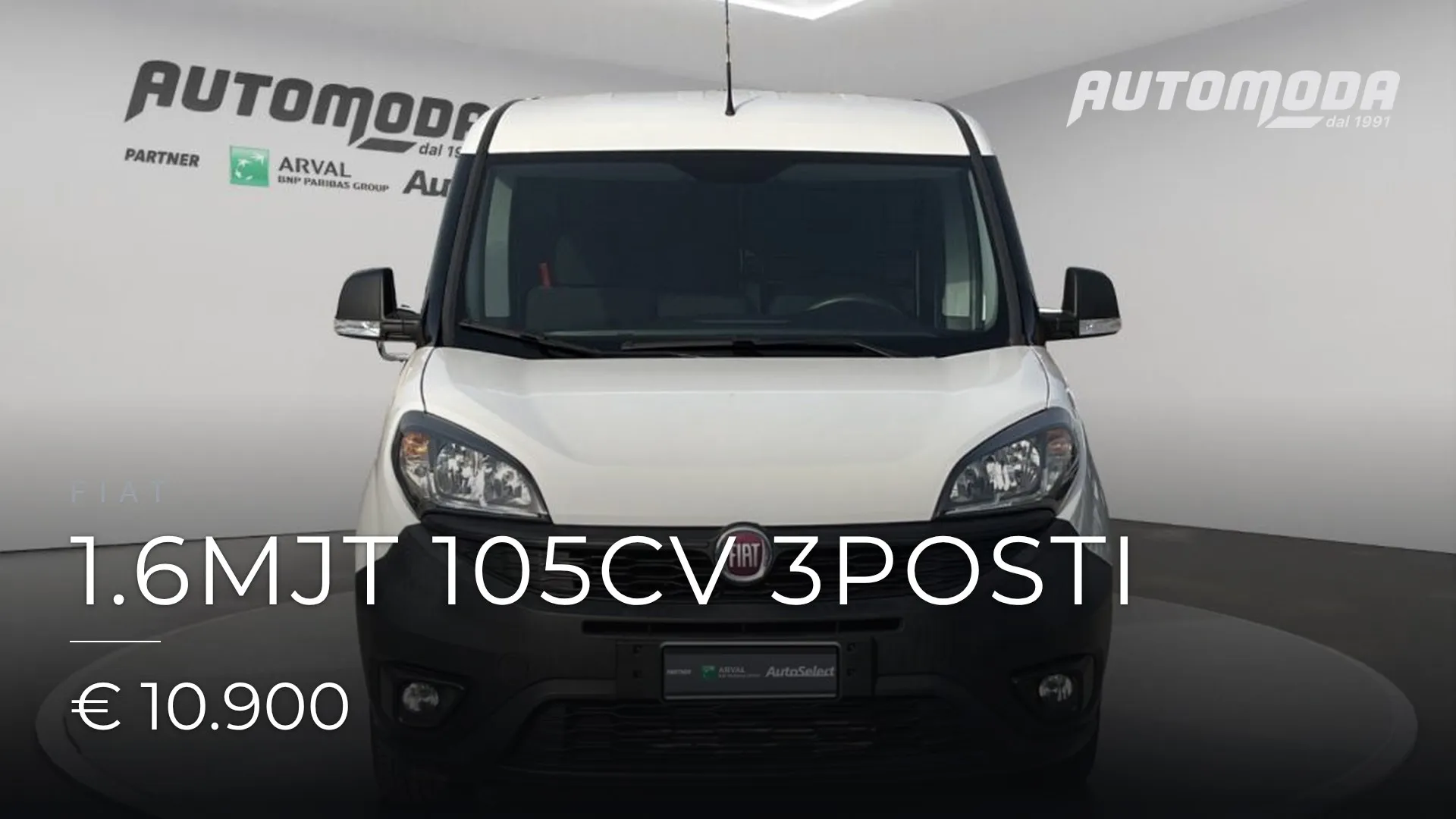 FIAT 1.6MJT 105CV 3Posti 2020