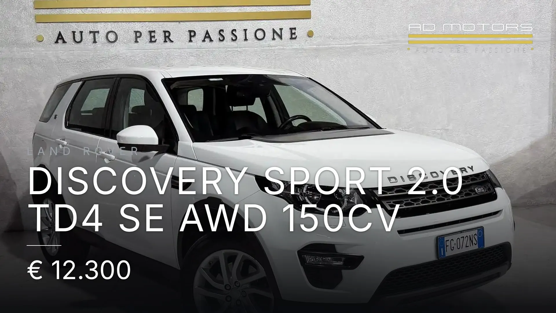 Land Rover Discovery Sport 2.0 td4 SE awd 150cv 2017
