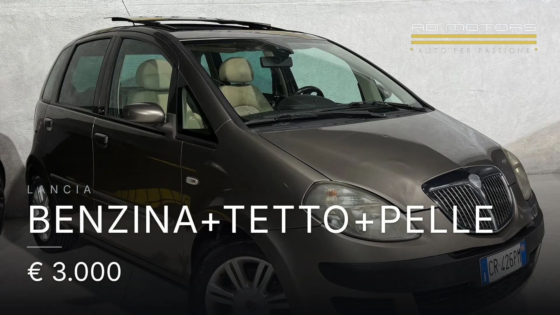 Lancia Benzina+Tetto+Pelle 2005