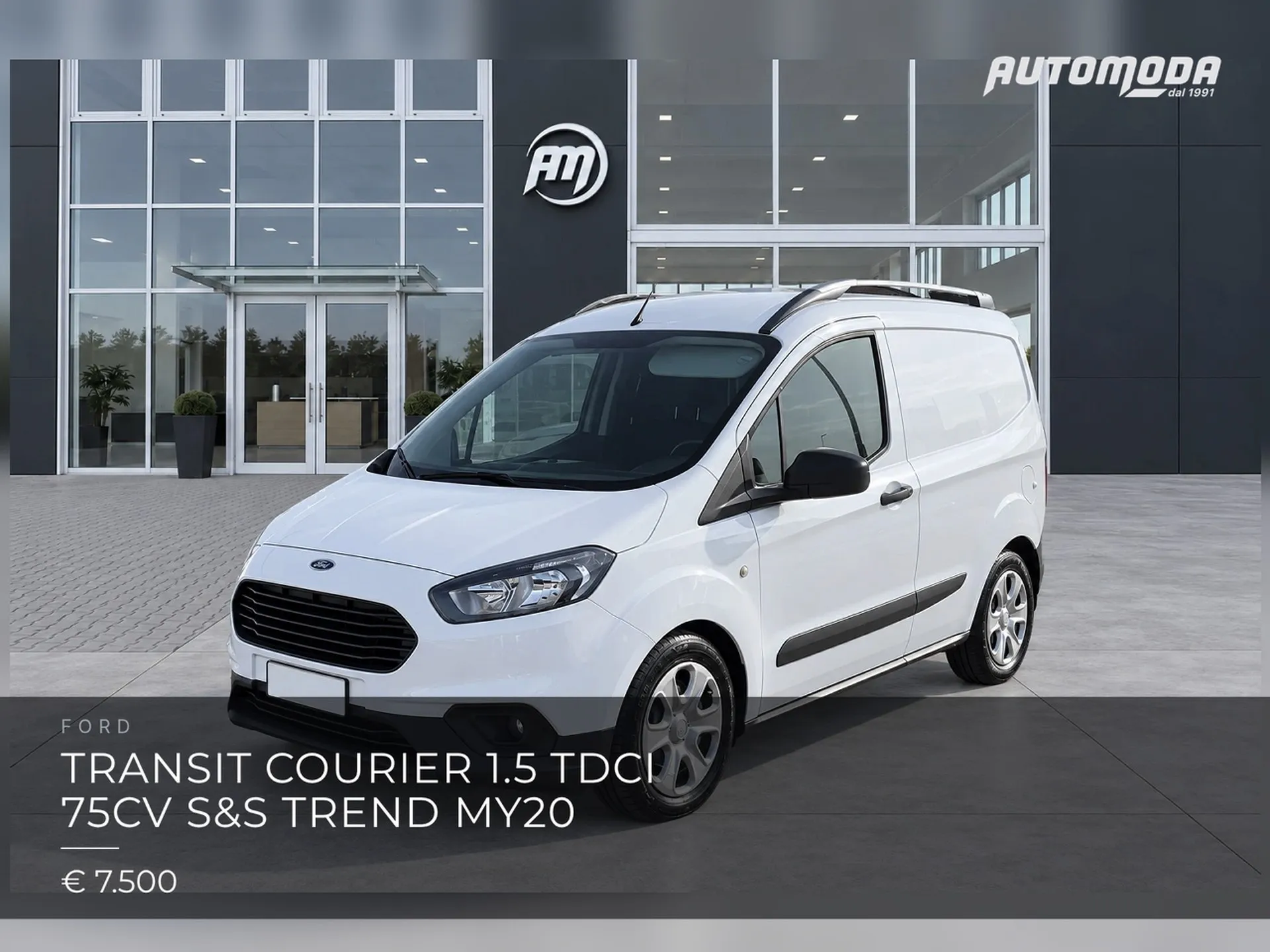 Ford Transit Courier 1.5 tdci 75cv S&S Trend my20 2021