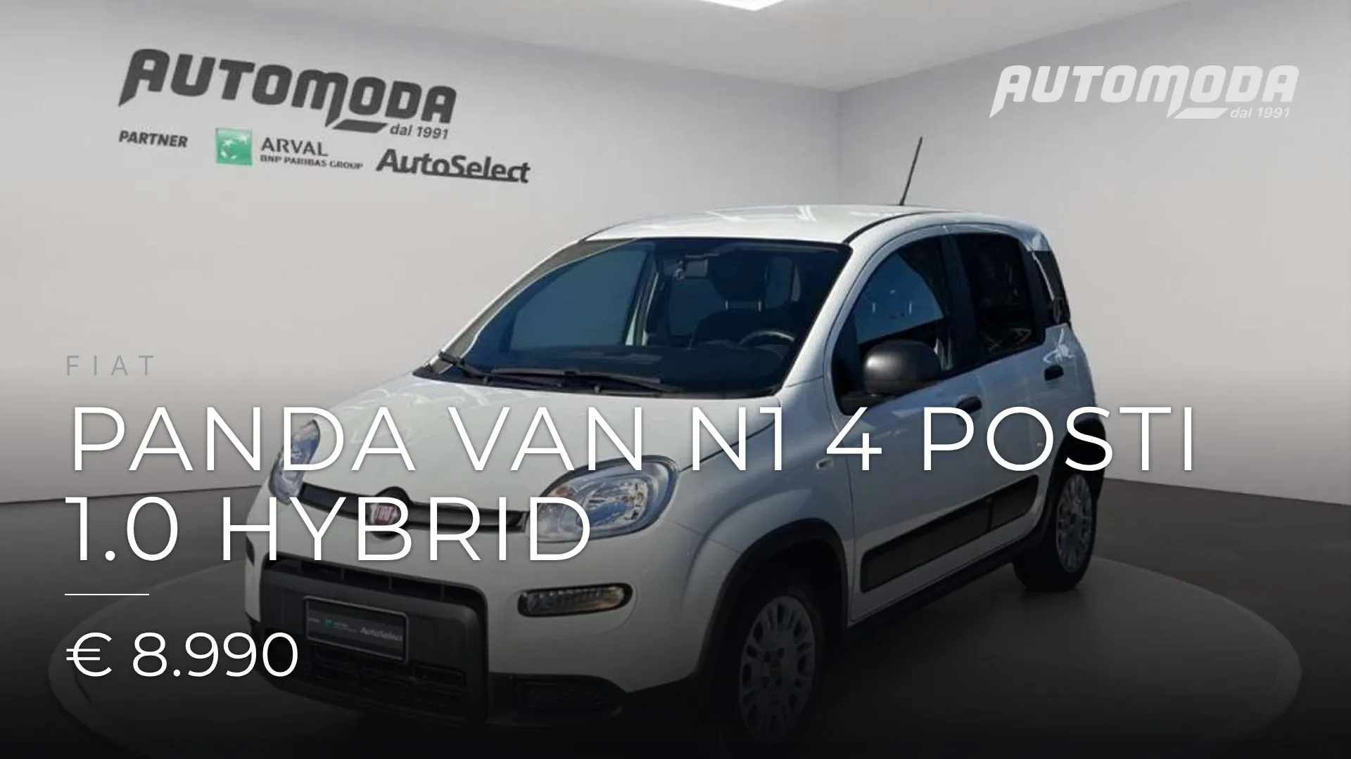 FIAT Panda VAN N1 4 POSTI 1.0 HYBRID 2024