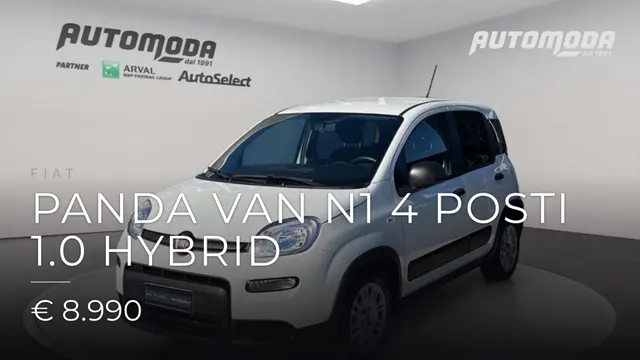 FIAT Panda VAN N1 4 POSTI 1.0 HYBRID 2024