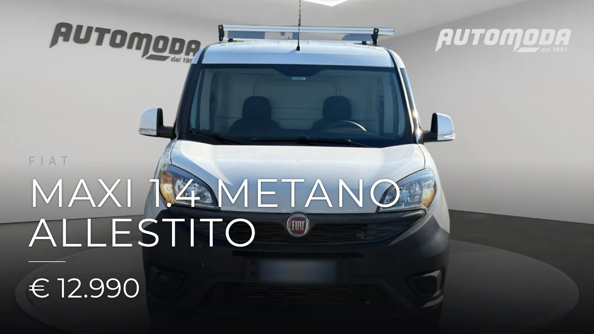 FIAT MAXI 1.4 METANO ALLESTITO 2019