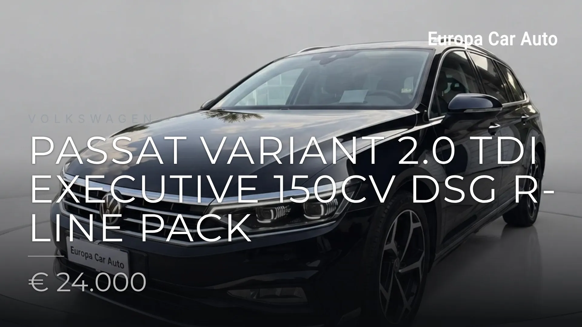 Volkswagen Passat Variant 2.0 tdi Executive 150cv dsg R-Line pack 2023