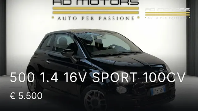 Fiat 500 1.4 16v Sport 100cv 2008