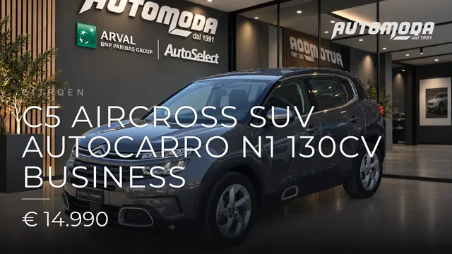Citroen C5 Aircross SUV AUTOCARRO N1 130CV BUSINESS 2022