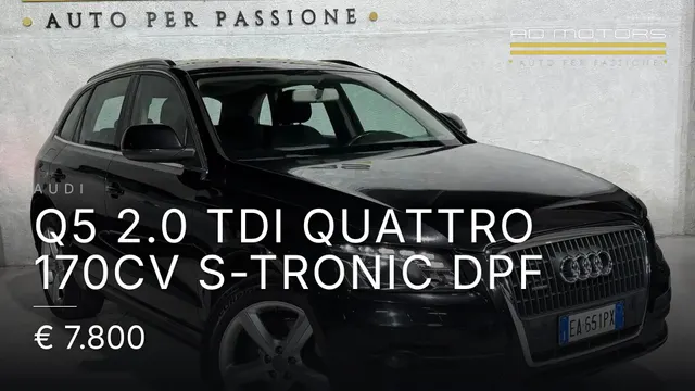 Audi Q5 2.0 tdi quattro 170cv s-tronic dpf 2010