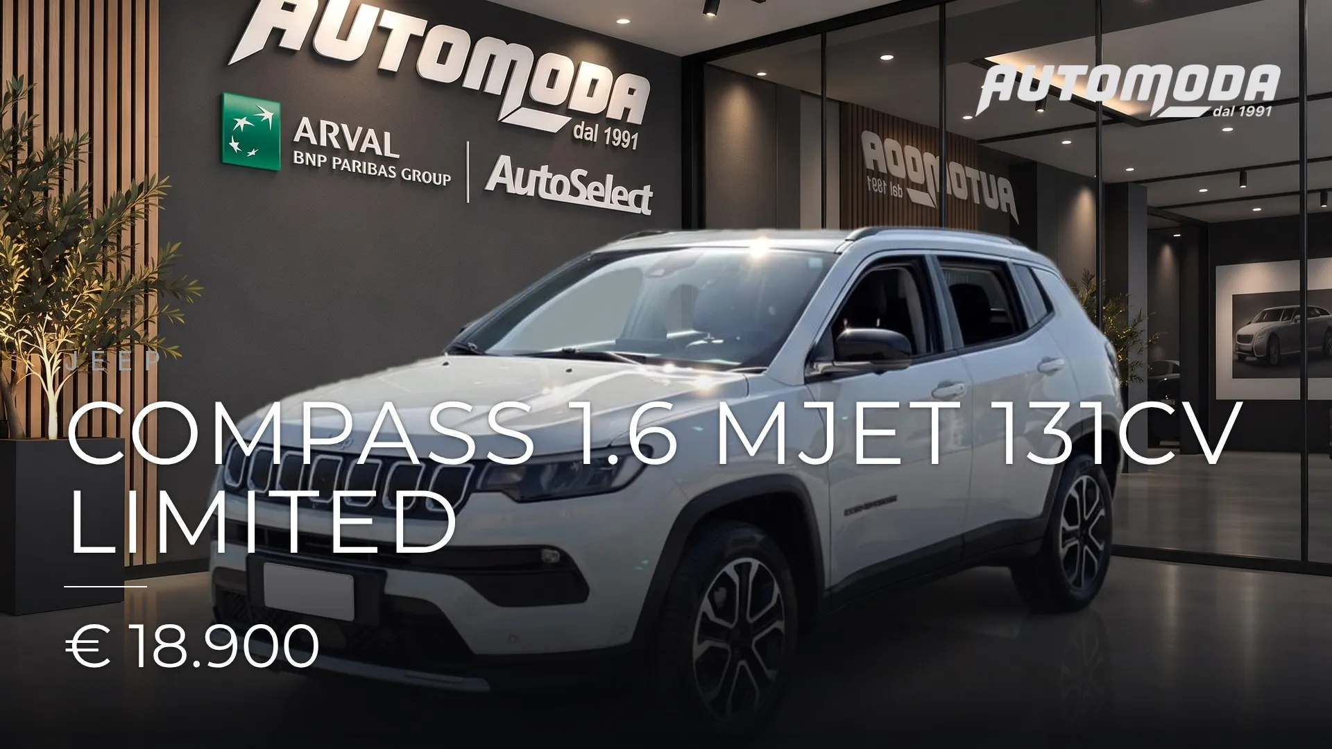 Jeep Compass 1.6 MJET 131cv Limited 2021