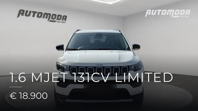 Jeep 1.6 MJET 131cv Limited 2021