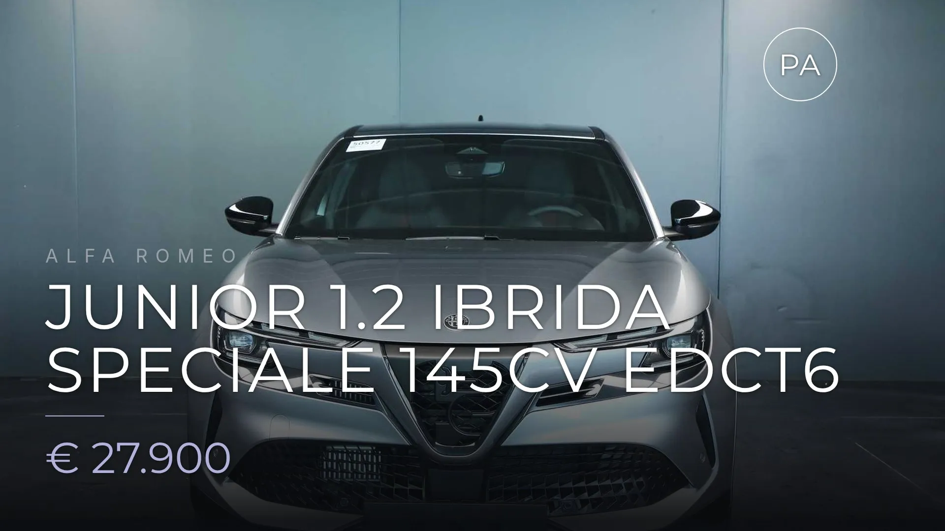 Alfa Romeo Junior 1.2 ibrida Speciale 145cv edct6 2026