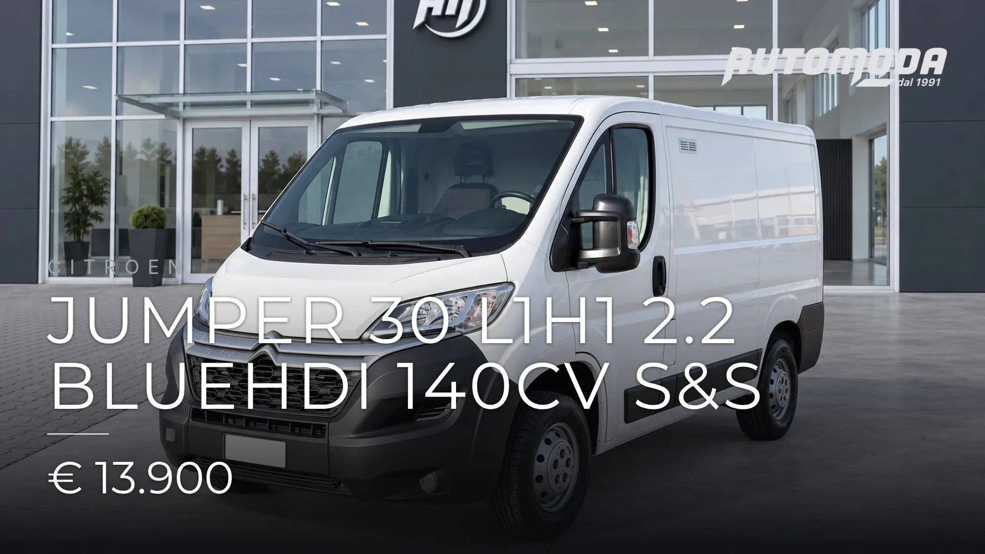 Citroen Jumper 30 L1H1 2.2 bluehdi 140cv S&S 2020