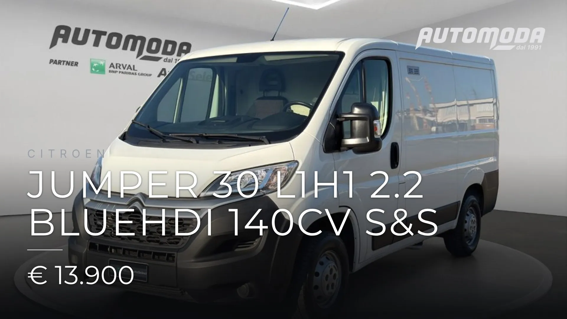 CITROEN Jumper 30 L1H1 2.2 bluehdi 140cv S&S 2020