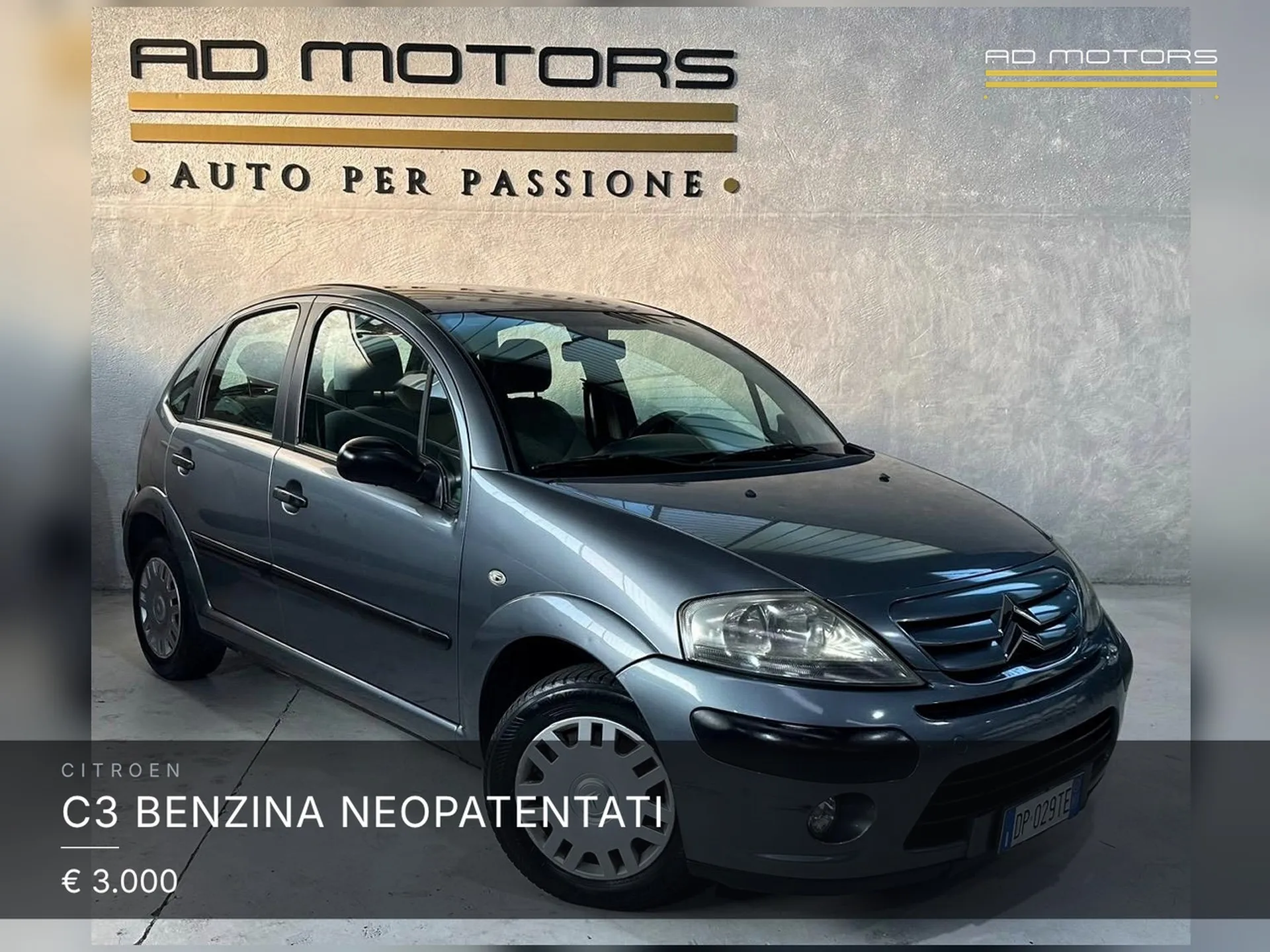 Citroen C3 Benzina Neopatentati 2008