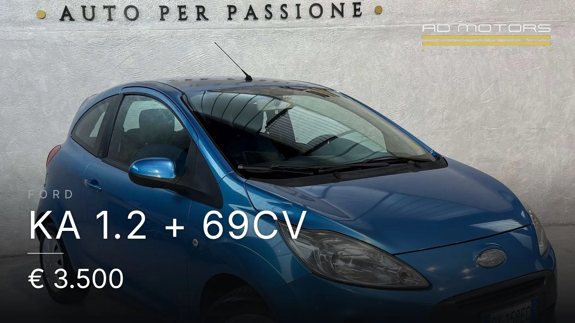 Ford Ka 1.2 + 69cv 2009