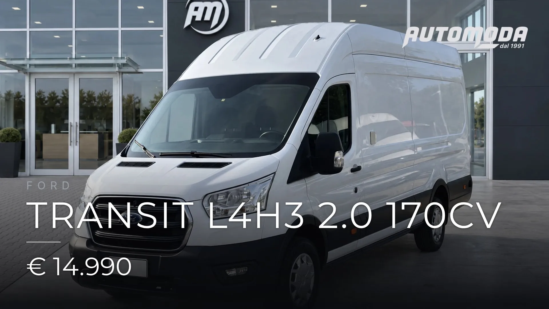 FORD Transit L4H3 2.0 170CV 2022