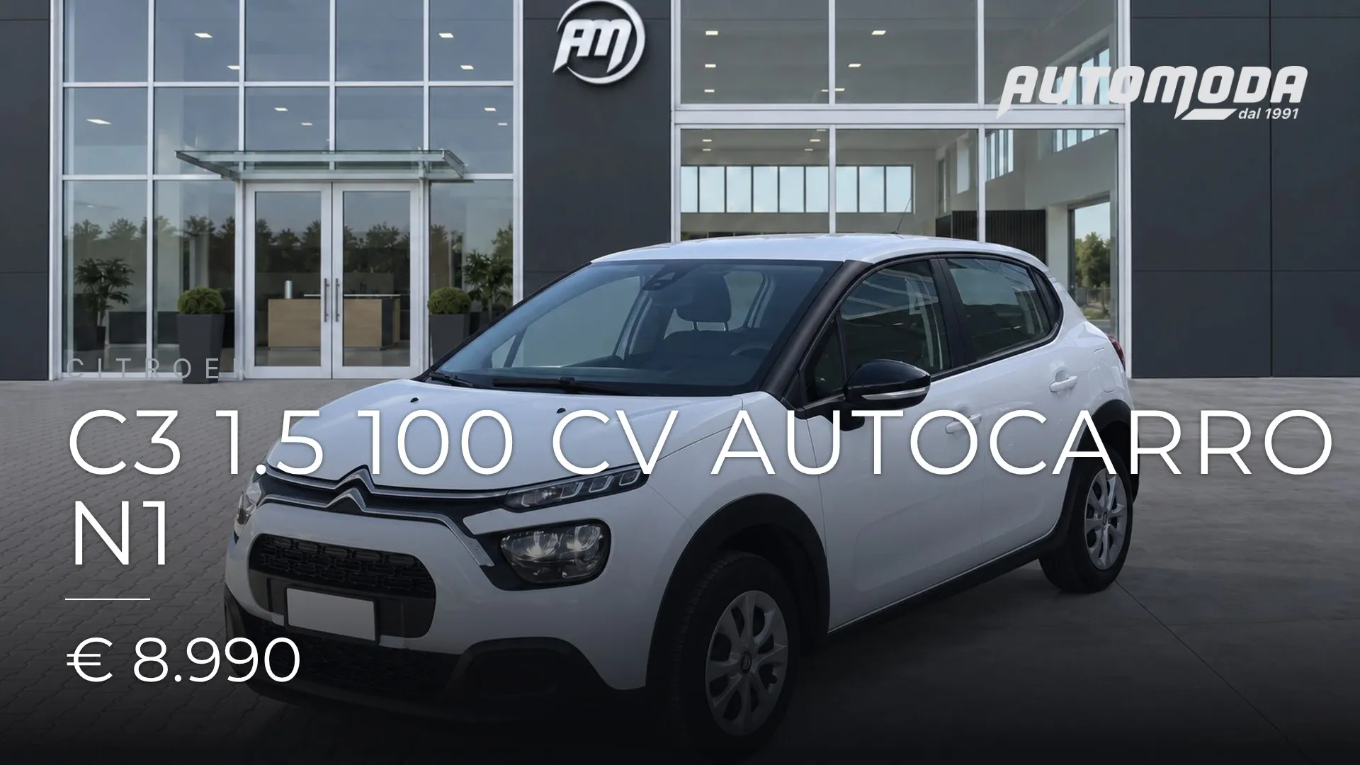 CITROEN C3 1.5 100 CV AUTOCARRO N1 2022
