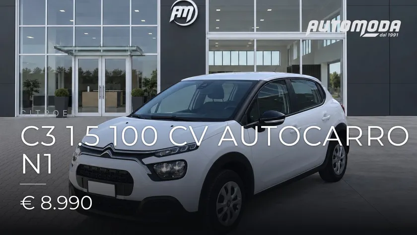 Citroen C3 1.5 100 CV AUTOCARRO N1 2022