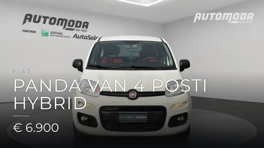 Fiat PANDA VAN 4 POSTI HYBRID 2020