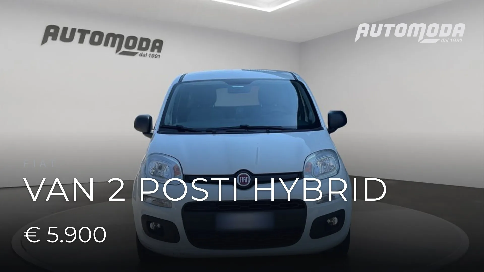 FIAT VAN 2 POSTI HYBRID 2021