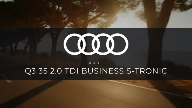 Audi Q3 35 2.0 tdi Business s-tronic 2022