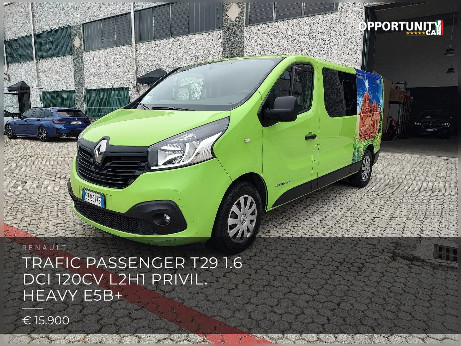Renault trafic passenger T29 1.6 dci 120cv L2H1 Privil. Heavy E5b+ 2015