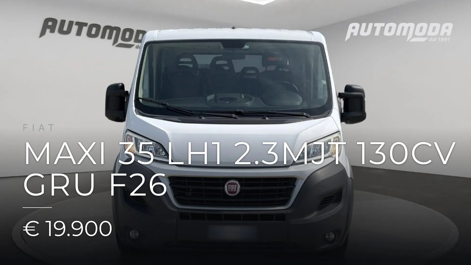 FIAT MAXI 35 LH1 2.3MJt 130CV GRU F26 2018