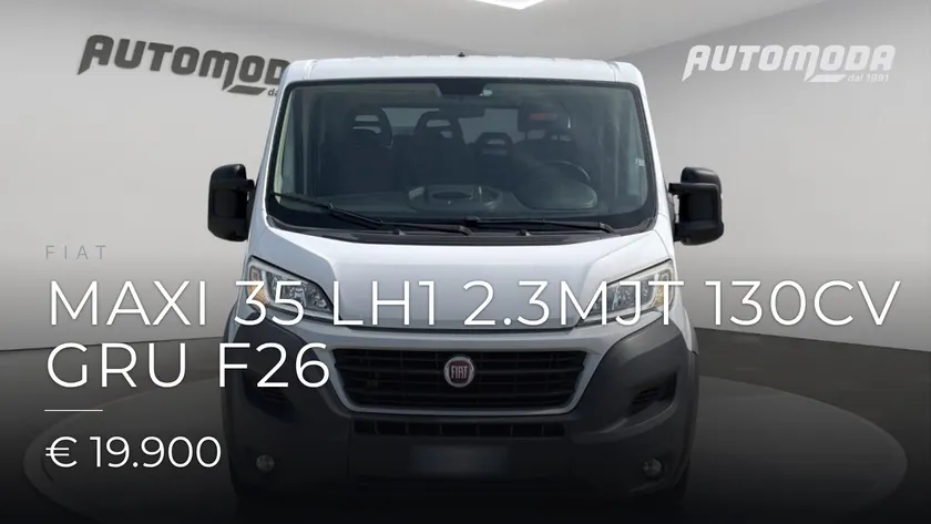 Fiat Ducato MAXI 35 LH1 2.3MJt 130CV GRU F26 2018