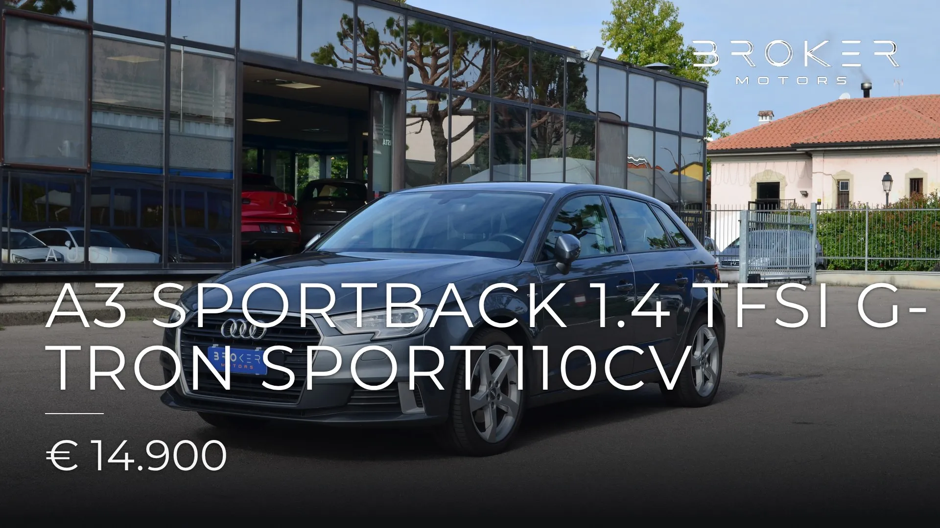 Audi A3 Sportback 1.4 tfsi g-tron Sport 110cv 2018