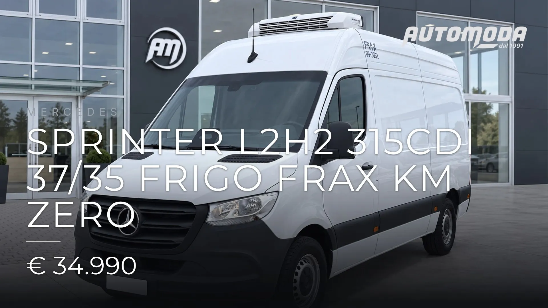 Mercedes Sprinter L2H2 315CDI 37/35 FRIGO FRAX KM ZERO 2025