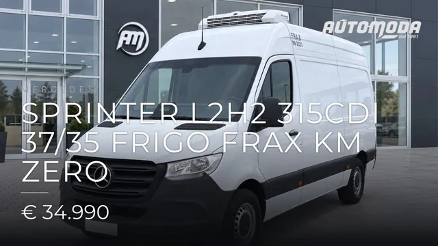 Mercedes Sprinter L2H2 315CDI 37/35 FRIGO FRAX KM ZERO 2025