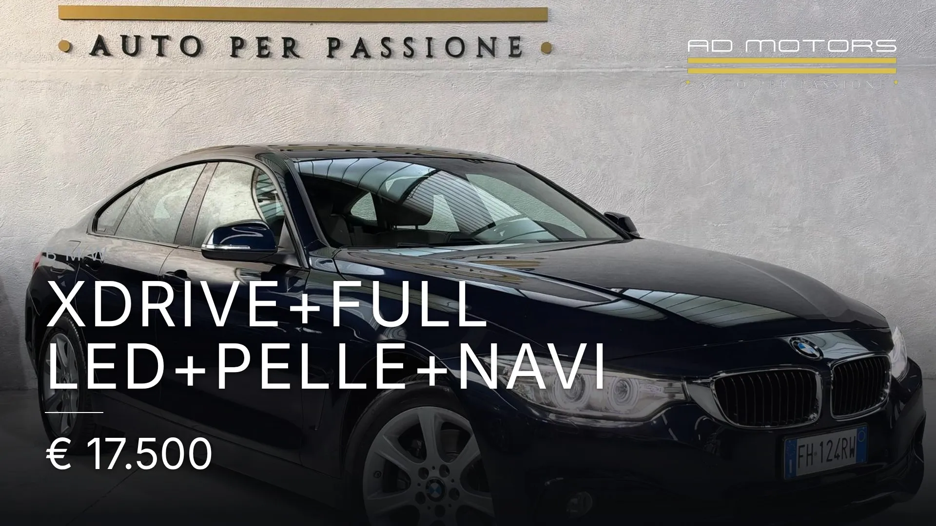 BMW XDrive+Full Led+Pelle+Navi 2017
