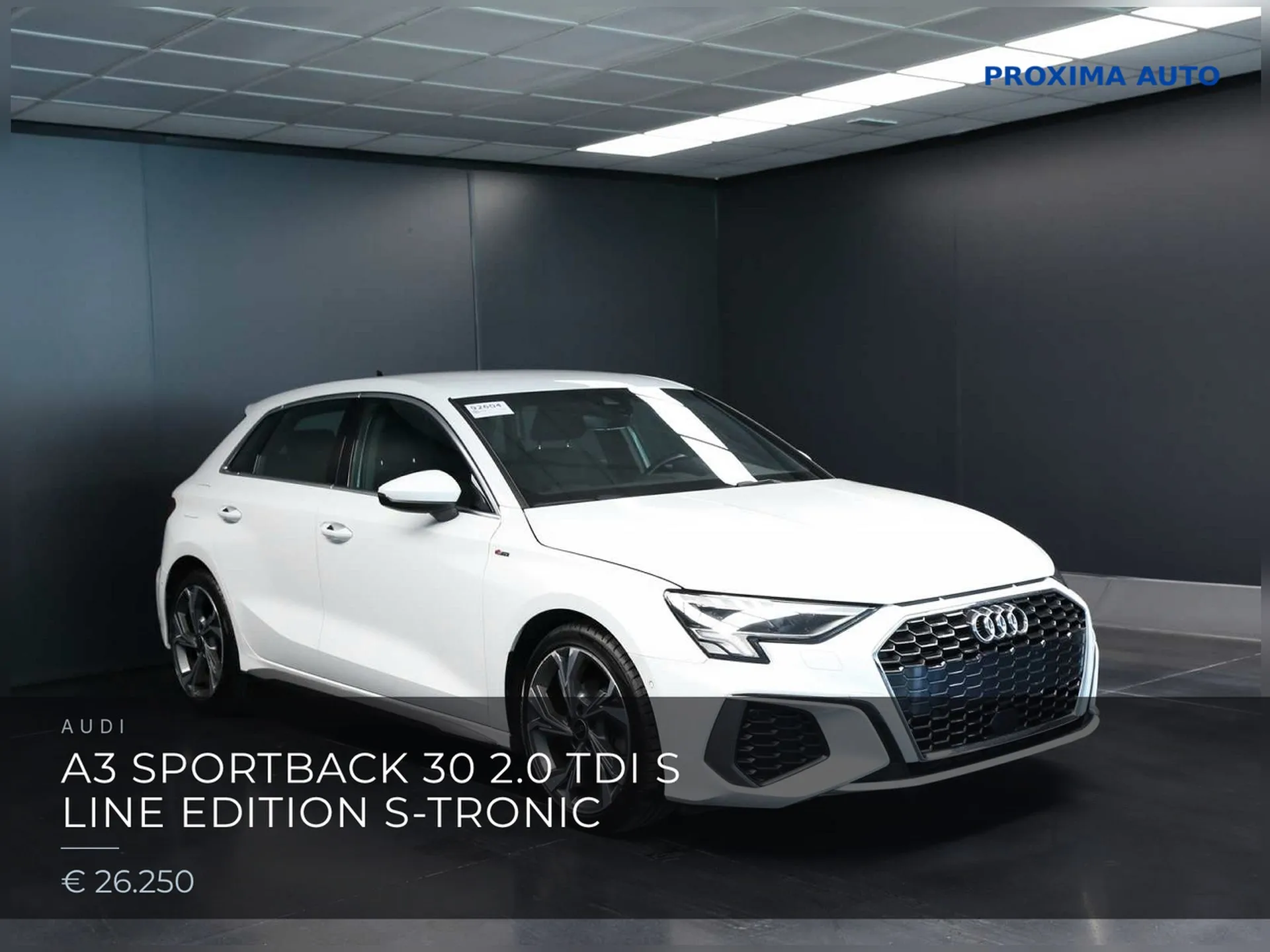 Audi A3 Sportback 30 2.0 tdi S line edition s-tronic 2023