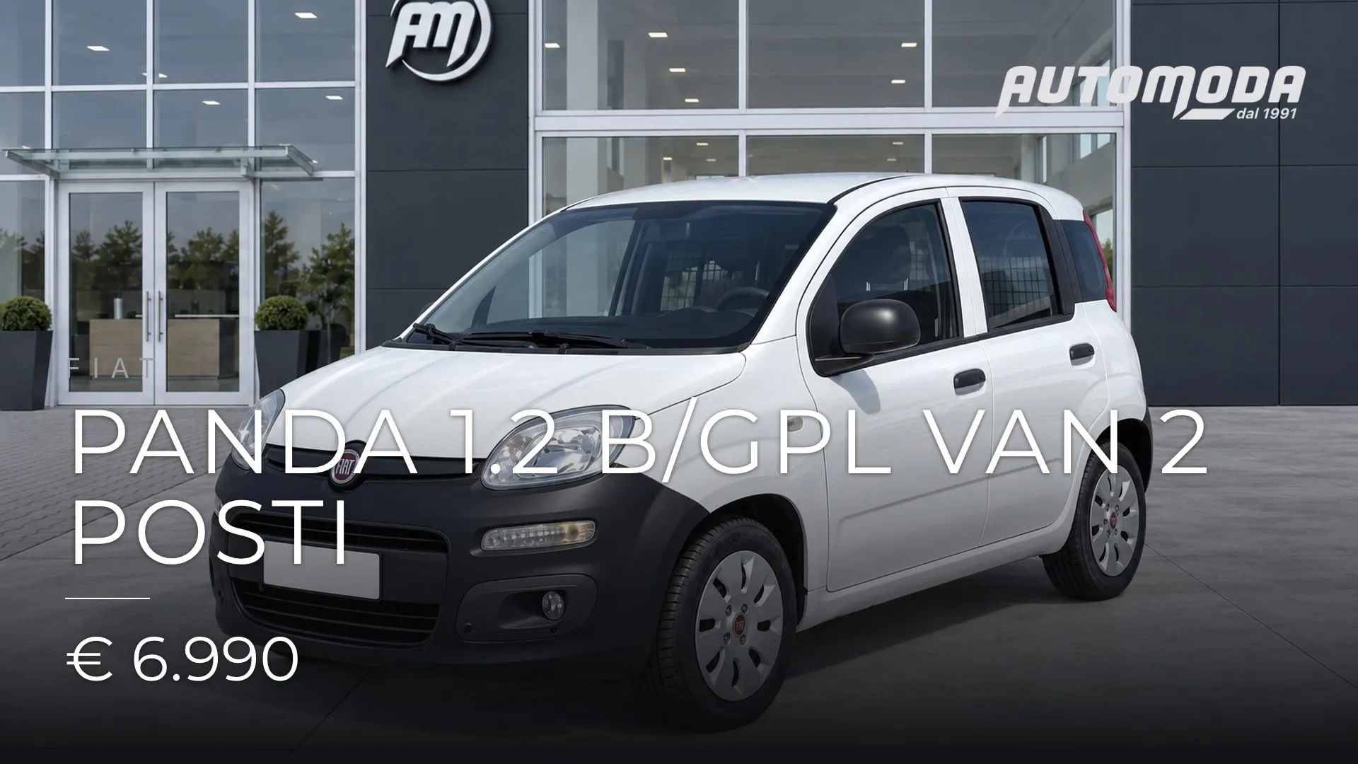 Fiat Panda 1.2 B/Gpl Van 2 posti 2016