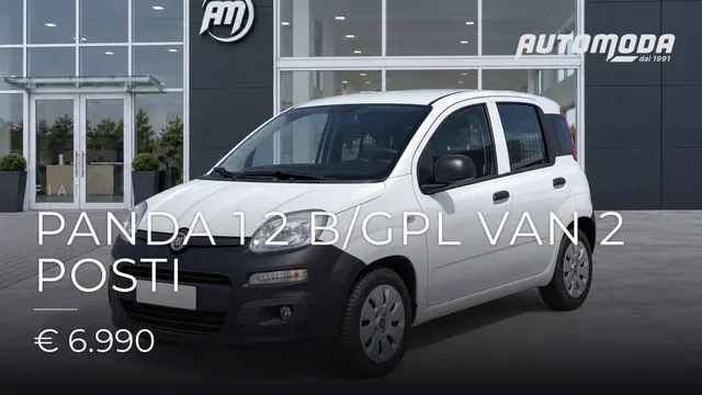 Fiat Panda 1.2 B/Gpl Van 2 posti 2016