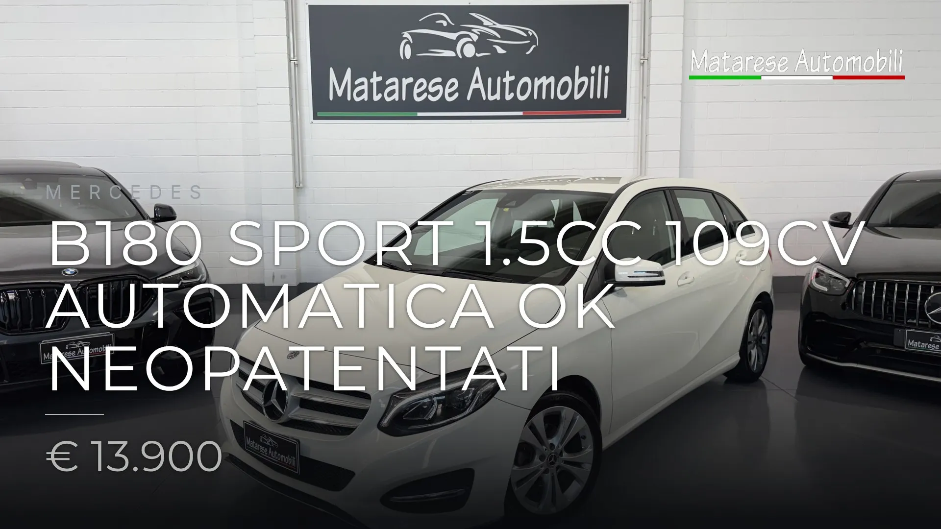 Mercedes B180 Sport 1.5cc 109CV Automatica OK Neopatentati 2018