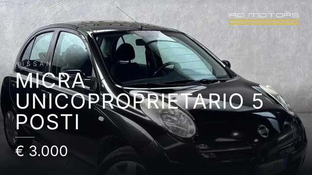 Nissan Micra UNICOPROPRIETARIO 5 Posti 2007