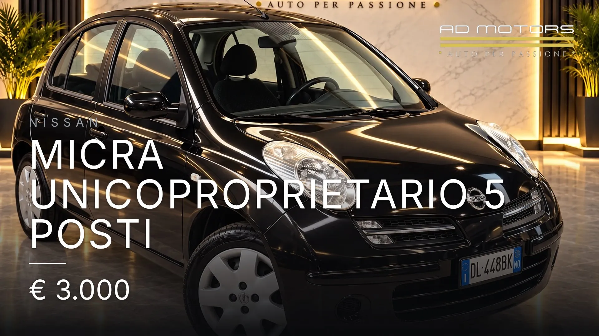 Nissan Micra UNICOPROPRIETARIO 5 Posti 2007
