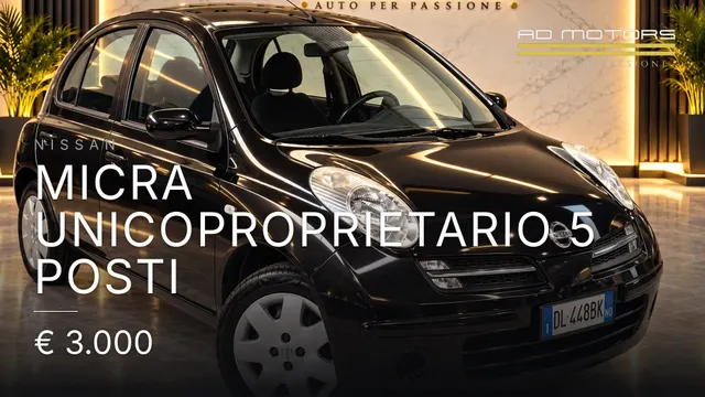 Nissan Micra UNICOPROPRIETARIO 5 Posti 2007