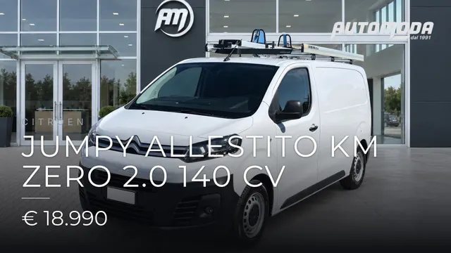 CITROEN Jumpy ALLESTITO KM ZERO 2.0 140 CV 2023