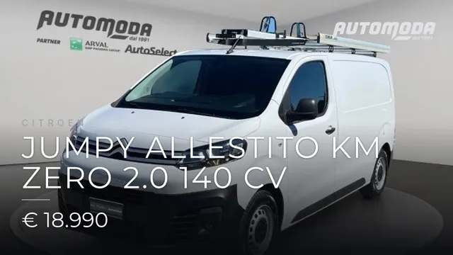 CITROEN Jumpy ALLESTITO KM ZERO 2.0 140 CV 2023