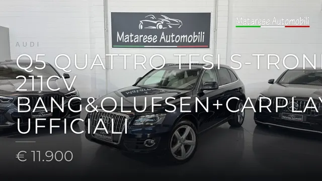 Audi Q5 Quattro tfsi S-tronic 2.0cc 211cv Bang&Olufsen+CarPlay+Tagliandi ufficiali 2009