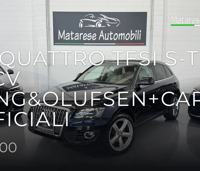 Audi Q5 Quattro tfsi S-tronic 2.0cc 211cv Bang&Olufsen+CarPlay+Tagliandi ufficiali 2009