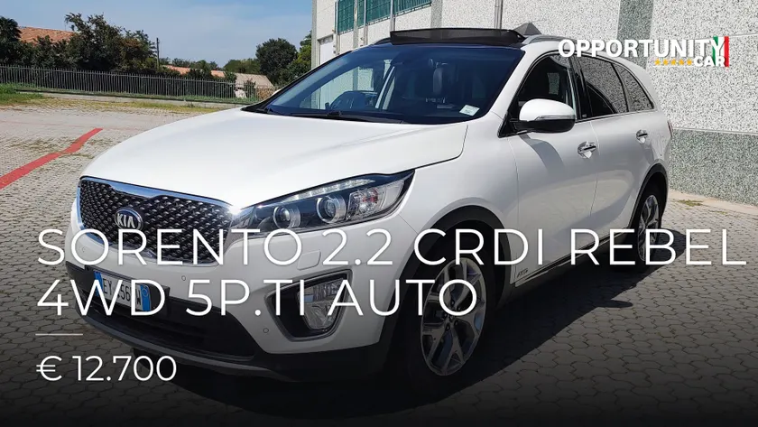 Kia Sorento 2.2 crdi Rebel 4wd 5p.ti auto 2015