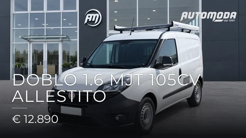 Fiat Doblo 1.6 MJT 105CV ALLESTITO 2020